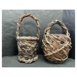 Japanese Ikebana Baskets.