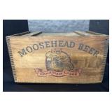 Moosehead Beer Canadian Advert. Lager Box.
