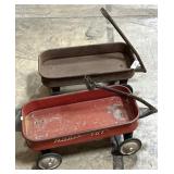Radio Tot & Flash Childï¿½s Toy Wagons.