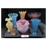 Beautiful Art Glass Vases.