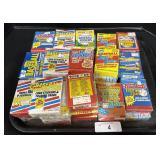NOS Fleer & Topps Baseball Trading Card Packs.