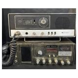 Vintage Midland & Pace CB Base Station Radios.
