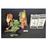 Vtg Bart Simpson & Toys, Bobble Heads.