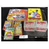 Fleet & Topps Baseball Trading Cards.
