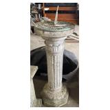 "Grow Old Along With Meï¿½ Sun Dial, Cast Stone