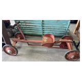 Vtg Parsons Irish Mail Push/Pull Cart.