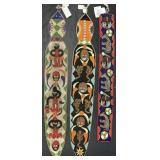 African Yoruba Beaded Banners & Diviner Sashes.