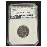 1976-S 90% Silver Washington Quarter