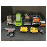 20-40V Power Tool Batteries & Chargers.