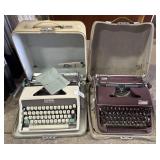 (2) Vtg Olympia TypeWriters.