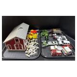 Hess Cars, Hershey Bears Zamboni, Barn Playset.