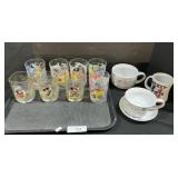 McDonaldï¿½s Disney Character Glasses, Mugs.