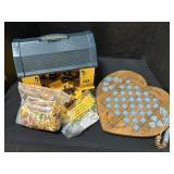 Workshop Construction Toy & Heart Game Board.