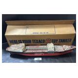 Texaco Toy Tanker Battery Operated Boat.