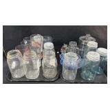 Large Lot Of Mason Jars & Drinkware.