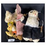 Vintage Plush Animals.