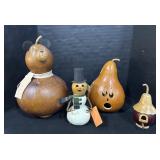 Wooden Bear Bank, Holiday Decorations.