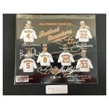 Autographed Baltimore Orioles Baseball Photocard