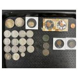 90% Silver Dollars, Halves, Dime, Large Cent
