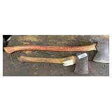 (2) Vtg Axe.