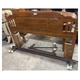 Traditional Maple Headboard & Frame.