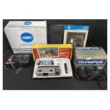Vtg Minolta & Kodak Cameras & Accessories.