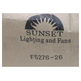 SUNSET F5276-26 3-Lt PROVANO Pendant Light