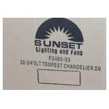 SUNSET F2485-53 5LT TEMPEST Chandelier