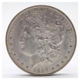 1887-P Morgan Silver Dollar - AU