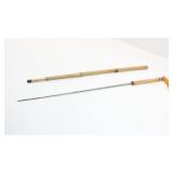 Antique Bamboo Cane/ Sword w/ Bakelite Handle