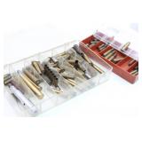 Collection of Old Cartridges in Plastic Boxes