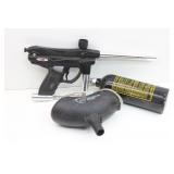 PIRANHA GTI Paintball Gun with Canister