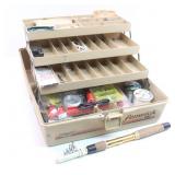 FENWICK 1080 3-Tray Tackle Box with Tackle