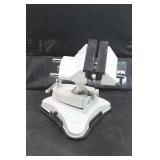 White Multi-Angle 3.5" Pivoting Desk Vise