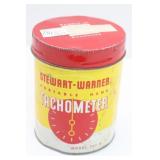 Vtg. STEWART-WARNER Rotary TACHOMETER in Can