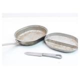 US REGAL 1966 Mess Kit with a 1944 L.F.&C. Knife