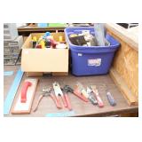 Bargain Lot: Oil, Trowels, Polish,  Hand Tools,