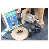 Bargain Lot: Propane Lamp (broken glass),