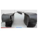 Leather Motorcycle Saddle Bags