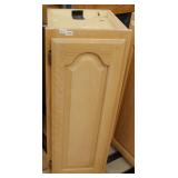 12" Kitchen Cabinet in Natural Wood Finish