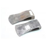 (2) Axe Heads- One Marked Simmons Keen Kutter