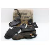 Assorted Pistol Cases & Holsters & Choate Tool