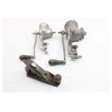 (2)  KEEN KUTTER Meat Grinders & STANLEY Plane