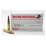 20rds Winchester 5.56mm 55gr Cartridges