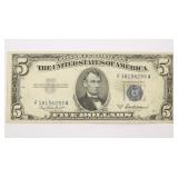 1953-A $5 Silver Certificate