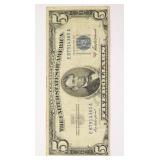 1953-A $5 Silver Certificate