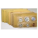 (13) 1959-1964 Treasury Department Proof Sets