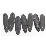 (7) Browning Rifle Stock Butt Plates