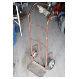 Steel Hand Truck w/ Curved Handle & Stair Climbers