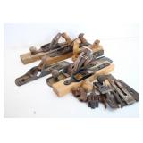 Box of Block Planes that need Repair